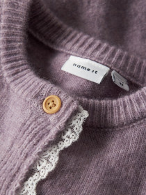 NAME IT Blonde Cardigan Rikimmi Keepsake Lilac